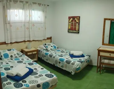 Cama o camas de una habitación en Aguycan - Bungalow with ocean views