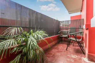 Un balcón o terraza de City Garden Suites Nadami 1935