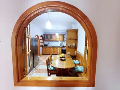Una cocina o zona de cocina en Guesthouse El arca de Noé