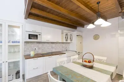 Una cocina o zona de cocina en Casa Mica naturaleza y relax
