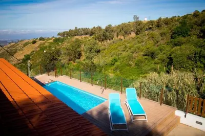 Piscina en o cerca de Casa Mica naturaleza y relax