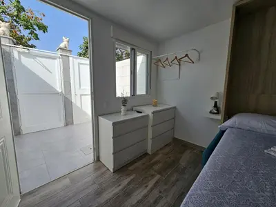 Cama o camas de una habitación en El Caramelito 2 Estudio con cama abatible