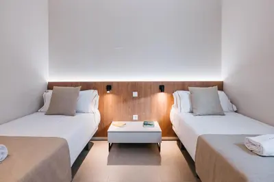Cama o camas de una habitación en Salobre Homes