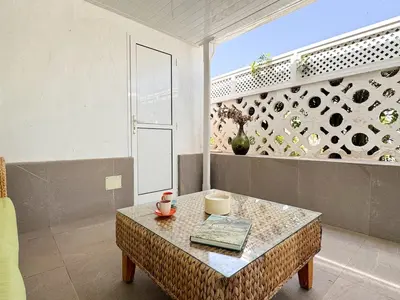 Zona de estar de Dunes House by CanaryScape