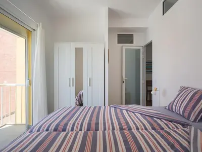 Cama o camas de una habitación en Marañuelas Beach Suites Arguineguin