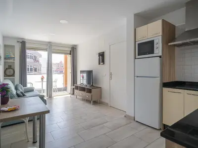 Una cocina o zona de cocina en Apartamentos sol y playa