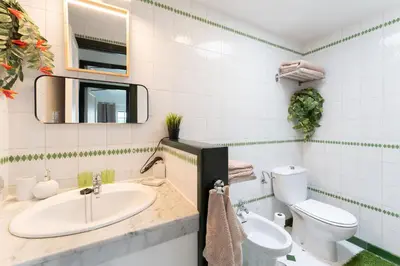 Un baño de Holiday Bungalow Campo Golf