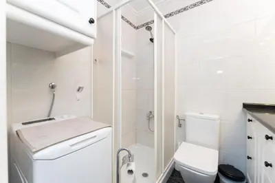 Un baño de Apartamento Sol Oceano