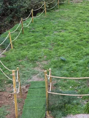 Jardín al aire libre en Villa Rita