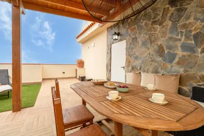 Un balcón o terraza de Vivelorural casa Marao great sea views