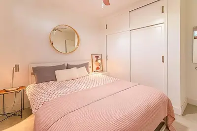 Cama o camas de una habitación en Mar y Arena San Agustín Suite