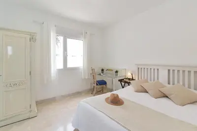 Cama o camas de una habitación en Chalet La Estrella 30 by VillaGranCanaria