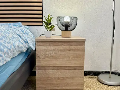 Cama o camas de una habitación en Rooms La Laja 4