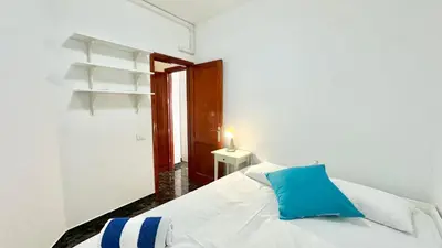 Cama o camas de una habitación en Casa Arena y Mar
