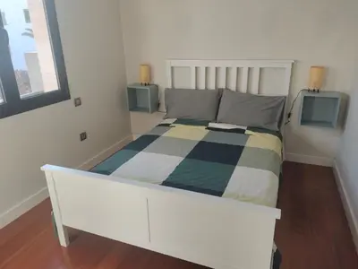Cama o camas de una habitación en Villa Hoyeta