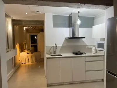 Una cocina o zona de cocina en Ian's House