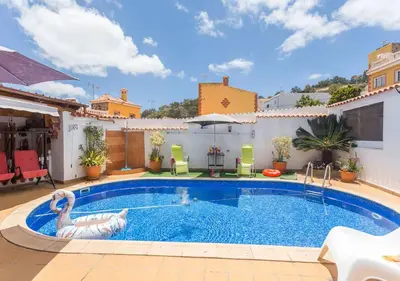 Piscina en o cerca de Villa Canaria Pilar - con piscina privada