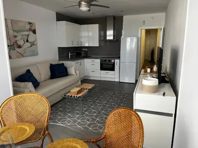 Una cocina o zona de cocina en Alicia playa canteras