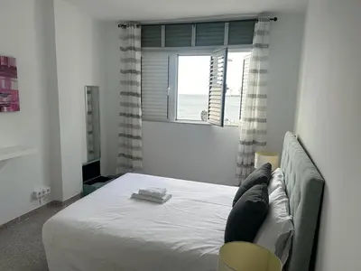 Cama o camas de una habitación en Black Rock Suit