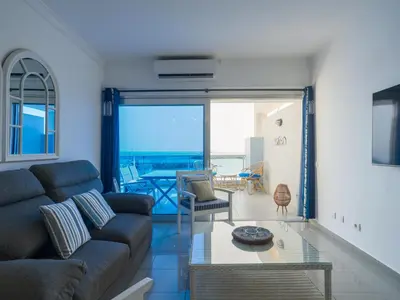 Zona de estar de Blue Horizon Mogan