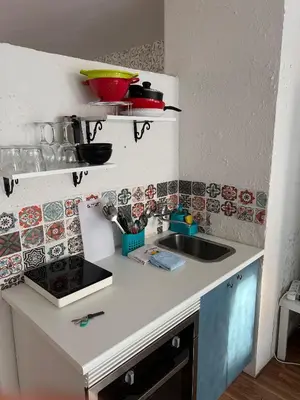 Una cocina o zona de cocina en Villa Paraíso II Playa del Inglés