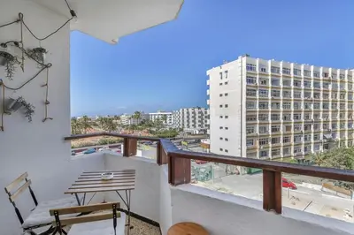 Un balcón o terraza de Villa Paraíso II Playa del Inglés