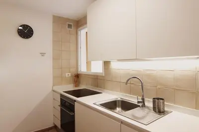 Una cocina o zona de cocina en San Agustín Beach Apartment