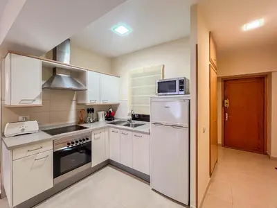 Una cocina o zona de cocina en 2BR Deluxe Shine Flat - 1min Las Canteras