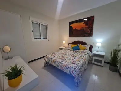 Cama o camas de una habitación en ¡Casa Mama Julia, Relájate!