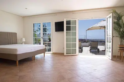 Cama o camas de una habitación en Casa Mia Monte León