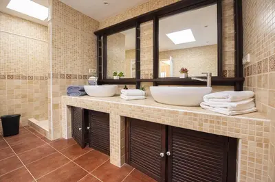 Un baño de Casa Mia Monte León