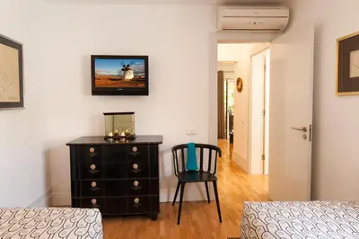 Cama o camas de una habitación en Bungalow Melocotones Maspalomas Golf