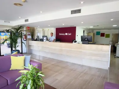 El vestíbulo o zona de recepción de Holiday Club Puerto Calma