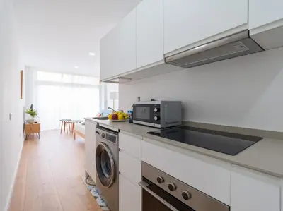 Una cocina o zona de cocina en Downtown Studio Canteras