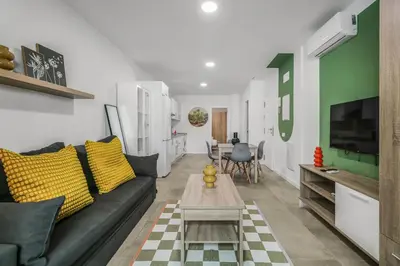 Zona de estar de Living Central Stay Verol