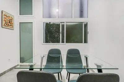 Zona de estar de Galdar Modern Suites