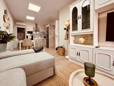 Zona de estar de Click&Guest - Cosmopolis 1
