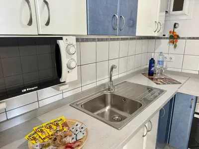 Una cocina o zona de cocina en Doñana 16