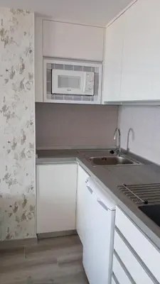 Una cocina o zona de cocina en Casa Hilda