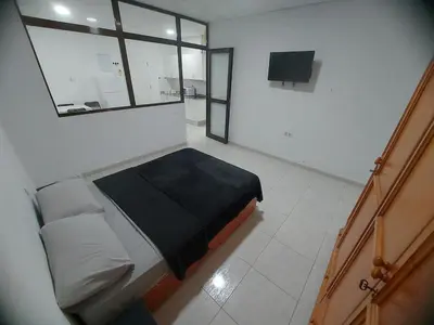 Cama o camas de una habitación en 1 room street-basement