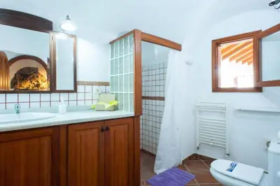 Un baño de Casa Rural - Cueva del Pastor