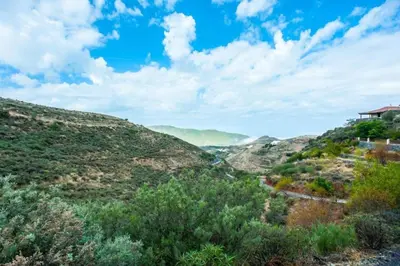 Paisaje cerca de este agroturismo