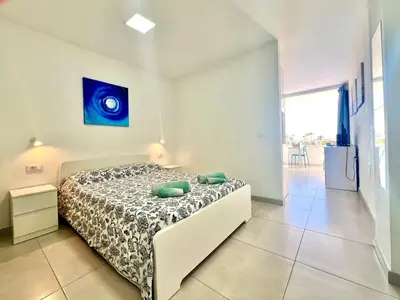 Cama o camas de una habitación en Yumbo studio