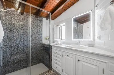 Un baño de Villa Ojuelos Paraíso Natural