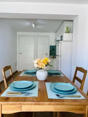 Una cocina o zona de cocina en BEACH Arguineguin SEA VIEW 6 CHG FAMILY HOTEL