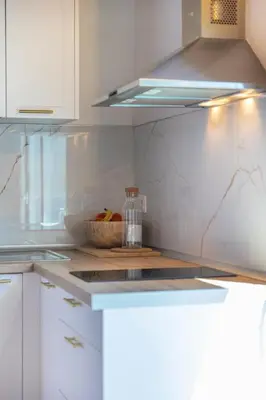 Una cocina o zona de cocina en Penthouse with a View