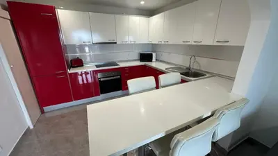 Una cocina o zona de cocina en Vista Dorada