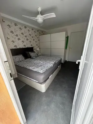 Cama o camas de una habitación en Granada I Apartment 11 - Patalavaca