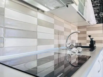 Una cocina o zona de cocina en Lovely Ocean House by Alquiler de Sueno