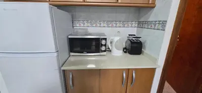 Una cocina o zona de cocina en Apt Río Piedra Puerto Rico